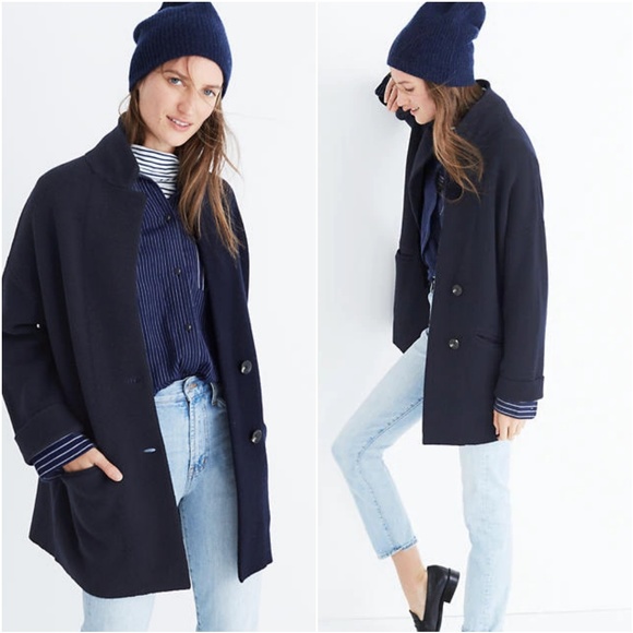 Madewell Jackets & Blazers - Madewell Wool Blazer Sweater Jacket S